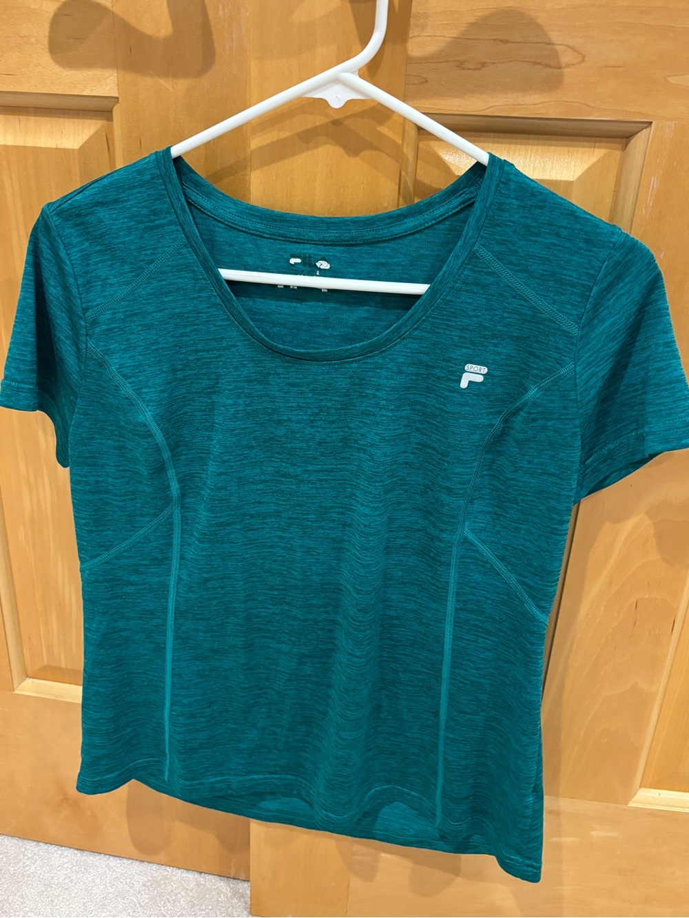 Fila Women's Teal Short-Sleeve Performance Tee
